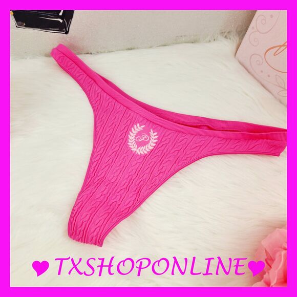 💗👙Victoria's Secret PINK Seamless High-Leg Thong Panty💗👙 - Picture 1 of 8